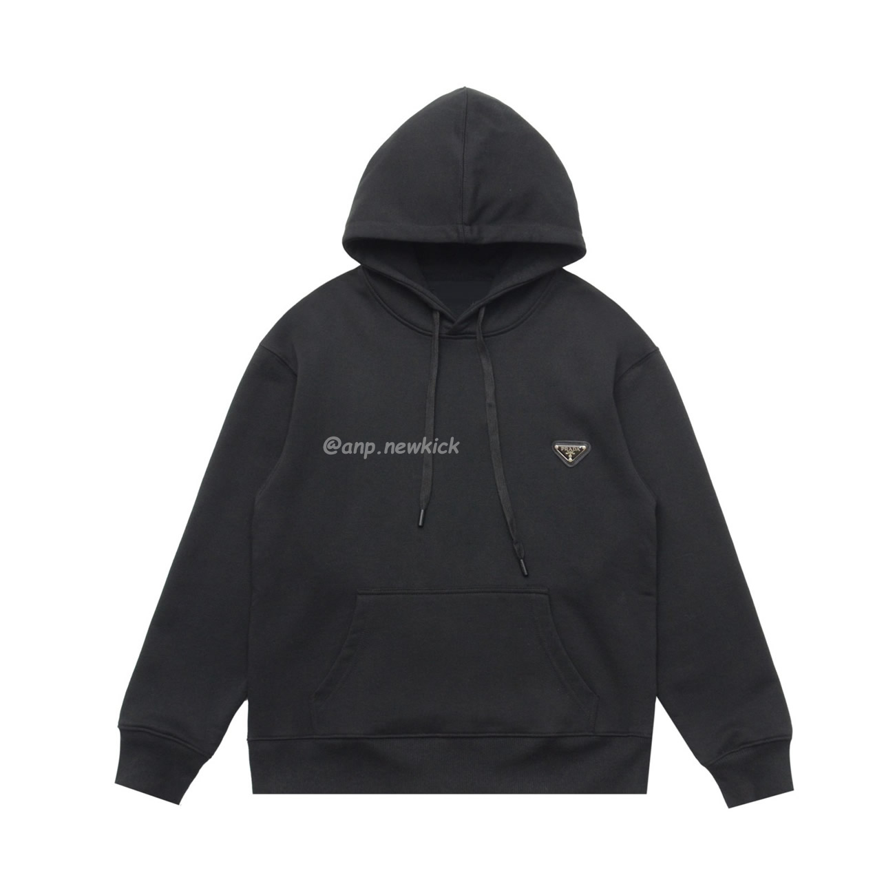 Prada Black Hoodie (1) - newkick.vip